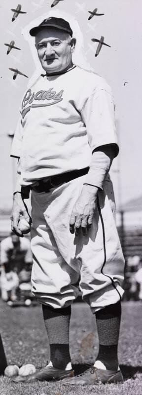 Honus Wagner photograph, 1938