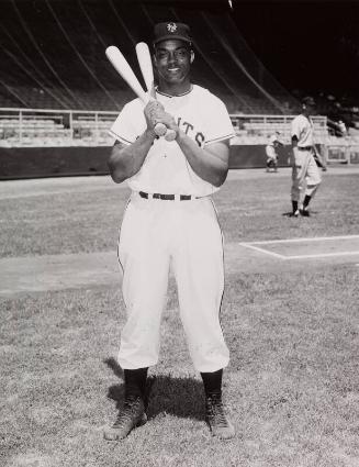 Monte Irvin Posed photograph, undated