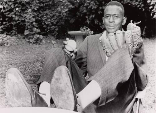 Satchel Paige photograph, 1961 July