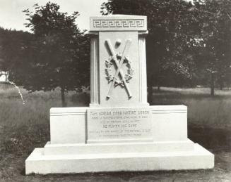 Gravesite photograph, probably 1923