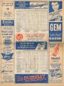 Cincinnati Reds versus Philadelphia Phillies scorecard, 1950 June 17