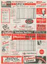 Pittsburgh Pirates versus Philadelphia Phillies scorecard, 1955