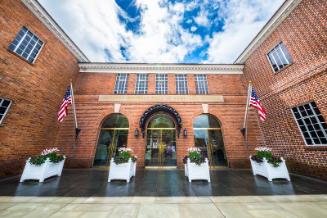 Exterior View of the National Baseball Hall of Fame and Museum photograph, 2017 May 26