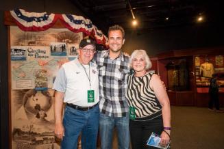 Visitors at the National Baseball Hall of Fame and Museum photograph, 2017 May 27