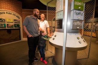 Jonny and Colt Gomes at the National Baseball Hall of Fame and Museum photograph, 2017 May 26