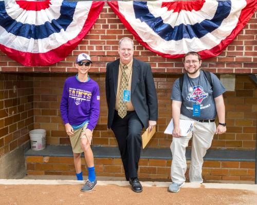 Dylan Drolette, John Horne, and Unidentified Volunteer photograph, 2017 May 27