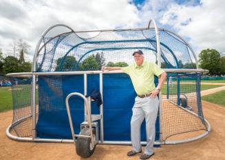 Sharky Nagelschmidt on the Field photograph, 2017 May 27