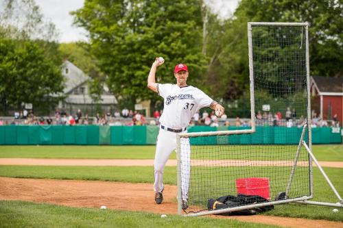 Steve Woodard Pitching photograph, 2017 May 27