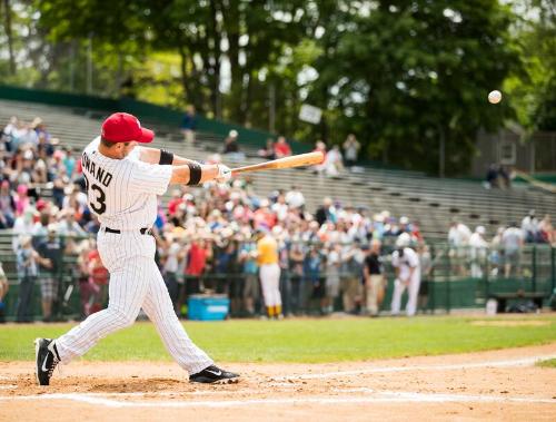 Aaron Rowand Batting photograph, 2017 May 27