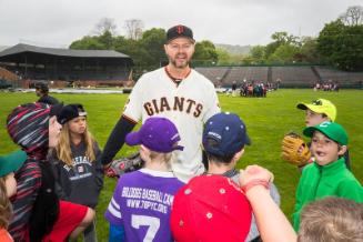 Cody Ross Instructing Participants photograph, 2017 May 26