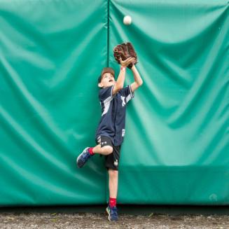 Cooperstown Classic Clinic Participant Fielding photograph, 2017 May 26