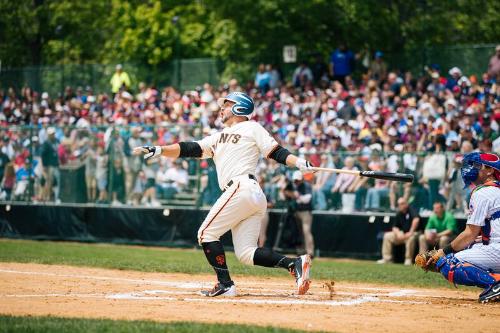 Cody Ross Batting photograph, 2017 May 27