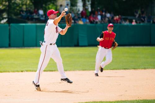 Michael Cuddyer Fielding photograph, 2017 May 27