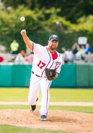 Tim Redding Pitching photograph, 2017 May 27