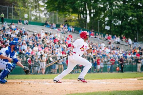 Kerry Robinson Batting photograph, 2017 May 27