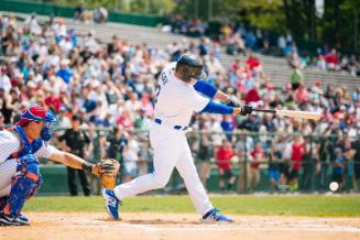 Steve Sax Batting photograph, 2017 May 27