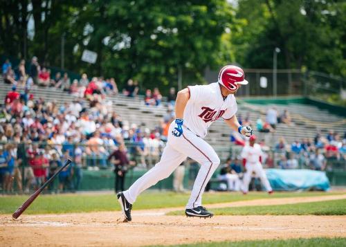 Michael Cuddyer Running photograph, 2017 May 27