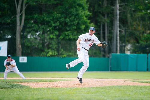 Chris Sampson Pitching photograph, 2017 May 27