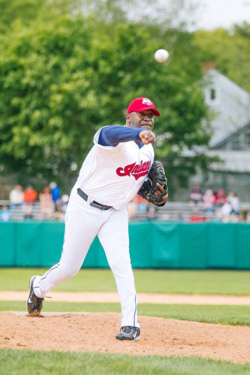 Mike Jackson Pitching photograph, 2017 May 27