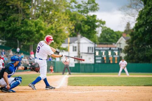 Todd Zeile Batting photograph, 2017 May 27