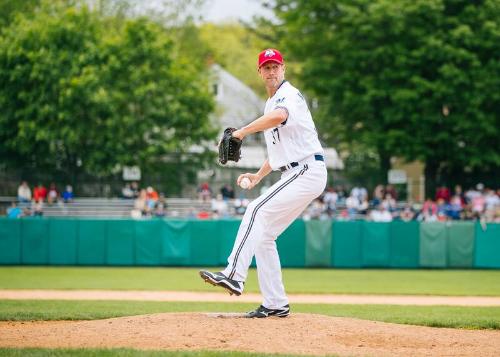 Steve Woodard Pitching photograph, 2017 May 27