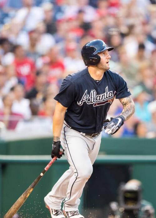 Matt Adams Batting photograph, 2017 June 12