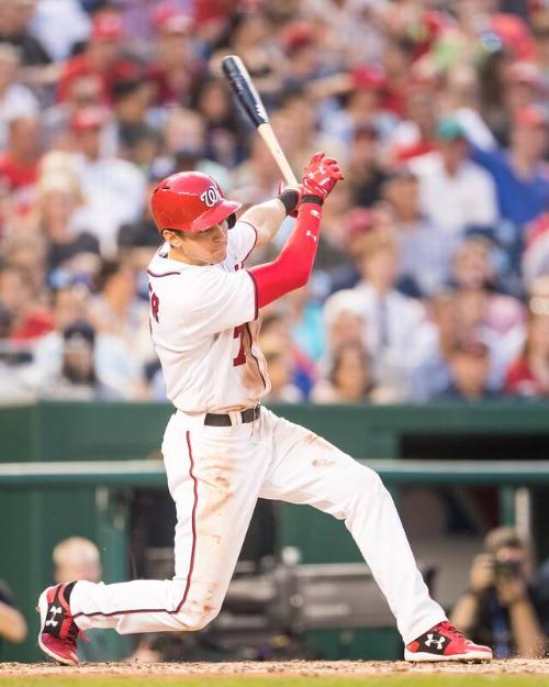 Trea Turner Batting photograph, 2017 June 12