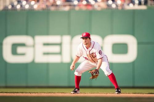 Daniel Murphy Fielding photograph, 2017 June 14