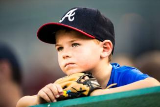 Young fan Watching Game Action photograph, 2017 June 14