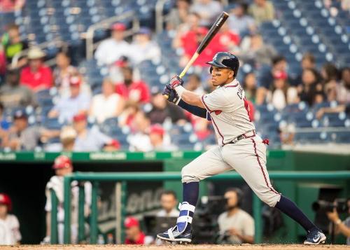 Johan Camargo Batting photograph, 2017 June 14