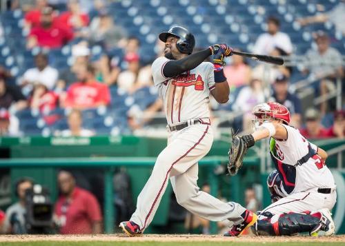 Brandon Phillips Batting photograph, 2017 June 14