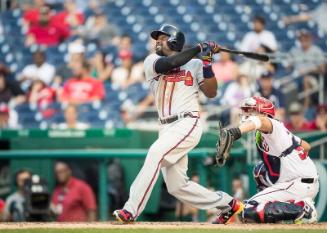 Brandon Phillips Batting photograph, 2017 June 14