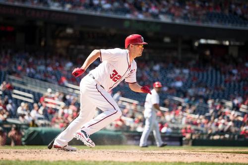 Matt Wieters Running photograph, 2017 June 10