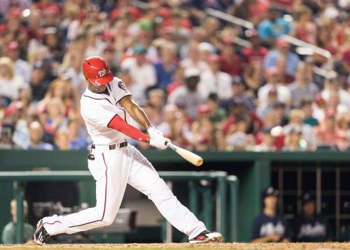 Michael Taylor Batting photograph, 2017 June 12