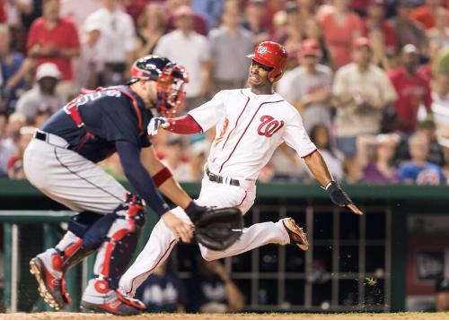 Michael Taylor Baserunning photograph, 2017 June 12