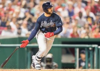 Nick Markakis Batting photograph, 2017 June 12