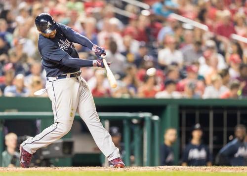 Matt Kemp Batting photograph, 2017 June 12