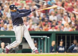 Matt Kemp Batting photograph, 2017 June 12