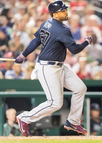 Matt Kemp Batting photograph, 2017 June 12