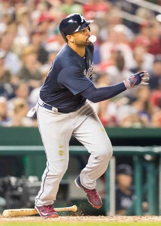 Matt Kemp Baserunning photograph, 2017 June 12