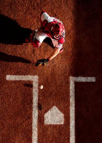 Matt Wieters in the Bullpen photograph, 2017 June 12