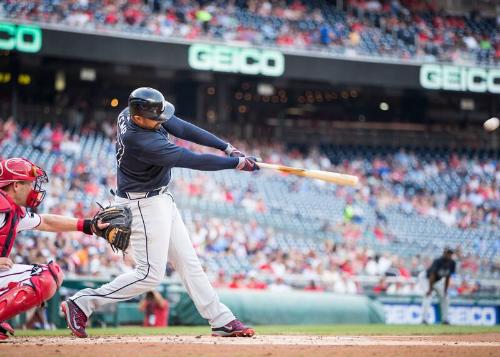 Matt Kemp Batting photograph, 2017 June 12