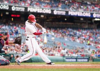 Michael Taylor Batting photograph, 2017 June 12