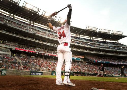 Bryce Harper on Deck photograph, 2017 June 12