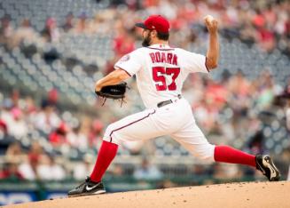 Tanner Roark Pitching photograph, 2017 June 14