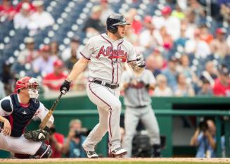 Matt Adams Batting photograph, 2017 June 14