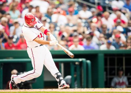 Ryan Zimmerman Batting photograph, 2017 June 14