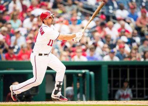 Ryan Zimmerman Batting photograph, 2017 June 14