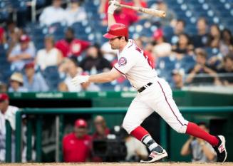 Daniel Murphy Batting photograph, 2017 June 14