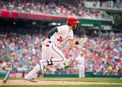 Bryce Harper Baserunning photograph, 2017 June 14